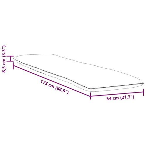  Sklopiva ležaljka za sunčanje kraljevsko plava 175x54x8 5 cm Oxford tkanina - Kraljevski plava 1 Slike