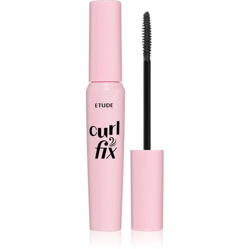 ETUDE Curl Fix Mascara vodoodporna maskara za volumen in vihanje trepalnic odtenek 01 Black 8 g