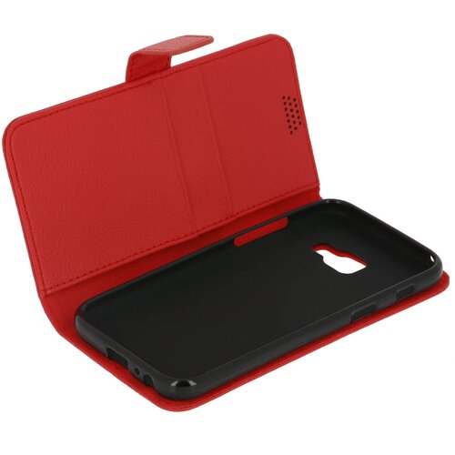 AVIZAR Ovitek Flip wallet, tanek ovitek za Samsung Galaxy A5 2017, silikonsko ohišje – rdeča, (20526879) Cene