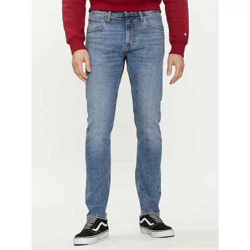 Lee Jeans hlače Luke 112350154 Modra Slim Fit