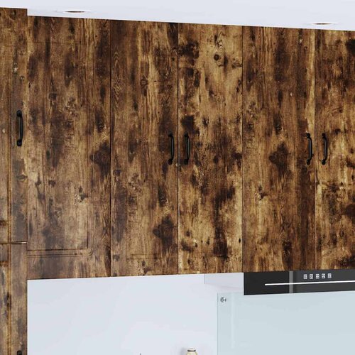 vidaXL Stenska kuhinjska omarica Dimljeni oreh 60 x 31 x 100 cm Cene