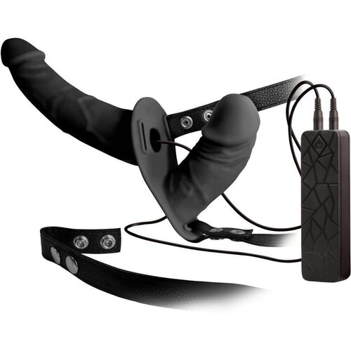 Igrače You2Toys Double Thruster - dvostruki vibrator koji se može pričvrstiti (crni) Cijene