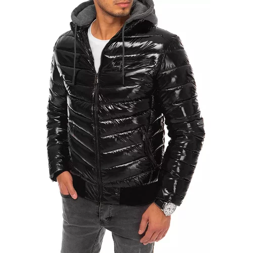 DStreet Black men's winter jacket TX3846
