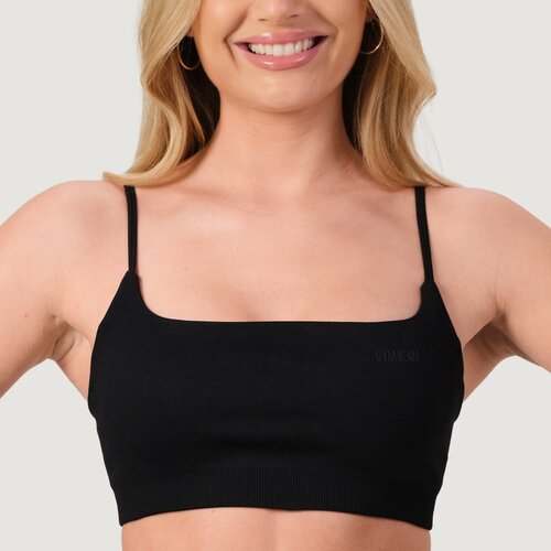 GymBeam NEO Seamless Sports Bra Black XS Cene