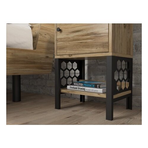 Hanah home FRN-12031 atlantic pine nightstand Cene