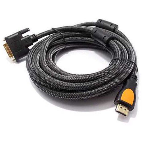  HDMI kabl na DVI-D 5m crni Cene