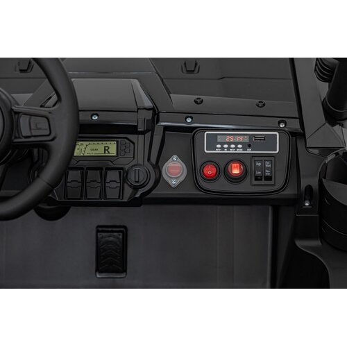 Licencirani buggy na akumulator HONDA 4x4 Off-Road - dvosjed - crni Slike