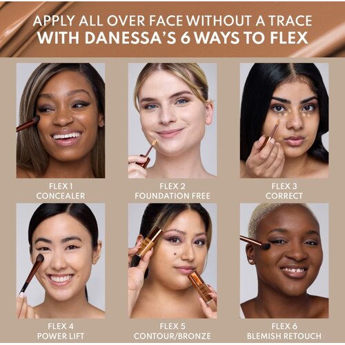 Danessa Myricks Beauty Yummy Skin Lift &amp;amp; Flex Concealer tekoči korektor z mat učinkom odtenek 17 - Dark with Warm Undertones 8.4 ml Slike