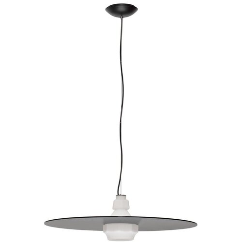 Nova Luce Mat črna jeklena viseča svetilka &oslash; 60 cm Lora &ndash; Cene