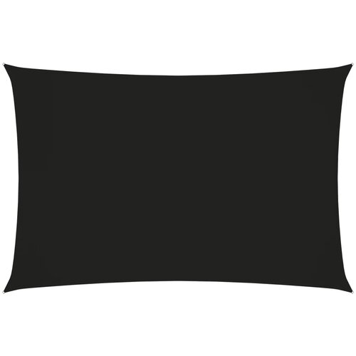 VidaXL Senčno jadro oksford blago pravokotno 2x4 m črno, (20610789) Slike