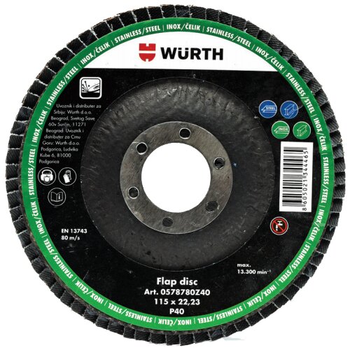 Wurth lamelarni brusni disk CIRKON KORUND - 0578780Z100 Cene
