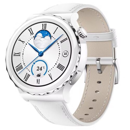 Huawei Watch GT 3 Pro 43mm White - leather strap Cijene