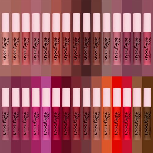 NYX Professional Makeup Lip Lingerie XXL tekoča &amp;scaron;minka z mat učinkom odtenek 25 - Candela Babe 4 ml Slike