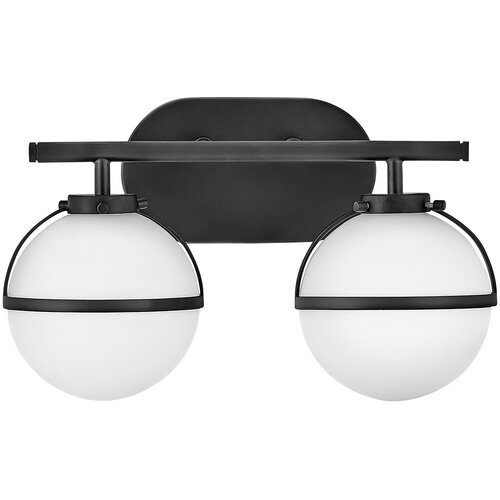 Elstead Lighting Elstead Hinkley Hollis Stenska svetilka za kopalnico črne barve, IP44, (22099128) Cene