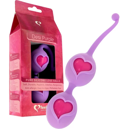 Feelztoys Feelz Toys Desi Love Balls - Venus Purple Beads