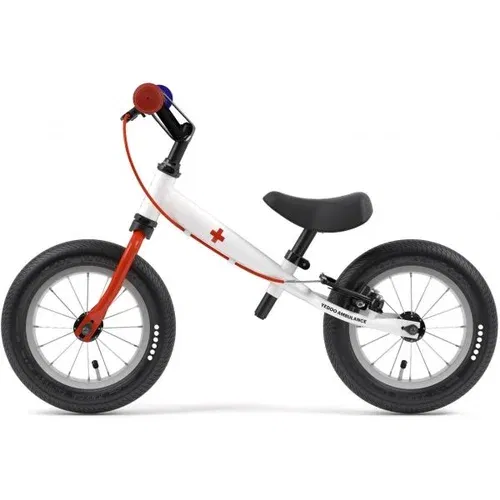Yedoo AMBULANCE Dječji bicikl bez pedala, bijela, veličina