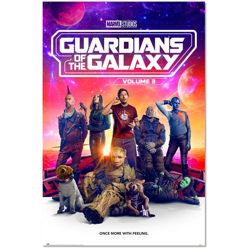 Marvel PLAKAT GUARDIANS OF THE GALAXY VOL 3 - ŠE ENKRAT Z OBČUTKI, (20837175) Cene