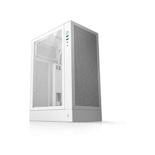 DeepCool Računalni&scaron;ko ohi&scaron;je CH170 PLUS WH, ITX, Micro-ATX, kaljeno steklo, belo Cene