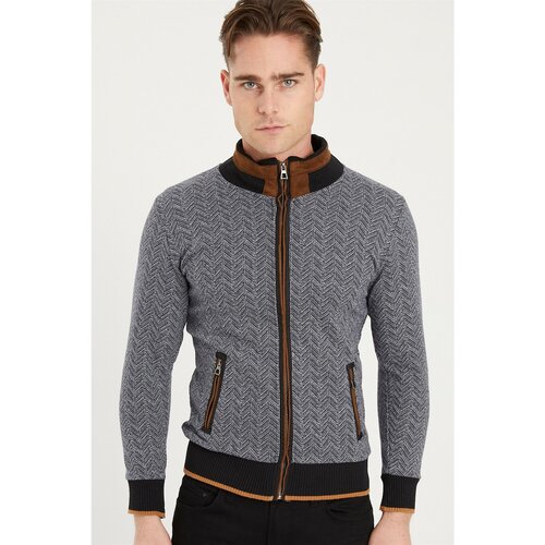 Dewberry 1021 MEN'S SWEATSHIRT-FISHIRTI NAVY BLUE Cene