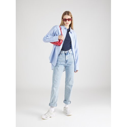 Tommy Jeans Majica &amp;#039;ESSENTIAL&amp;#039; modra / rdeča / bela Slike