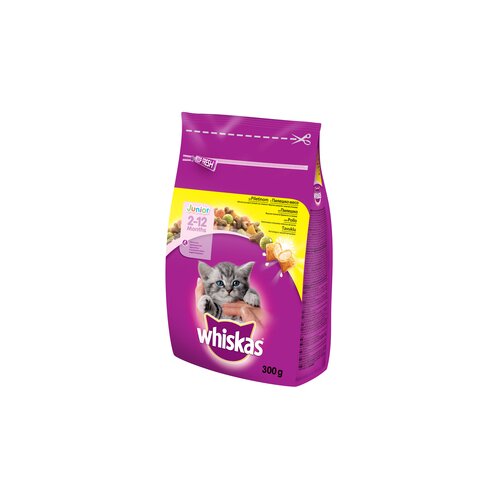 Whiskas briketi Junior, piletina 300g Cene