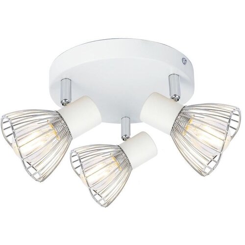 Fly Plafonska Lampa Bela Hrom 1 3x40W E14 Cene