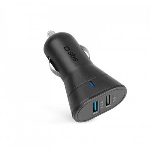 Sbs avtopolnilec mini 2400 fast charge 2USB TECR2USB24AFAST Slike