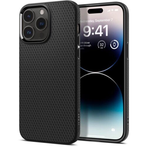  ZAŠTITNA MASKA SPIGEN LIQUID AIR ACS06704 DO IPHONE 15 PRO - MAT CRNA Cene