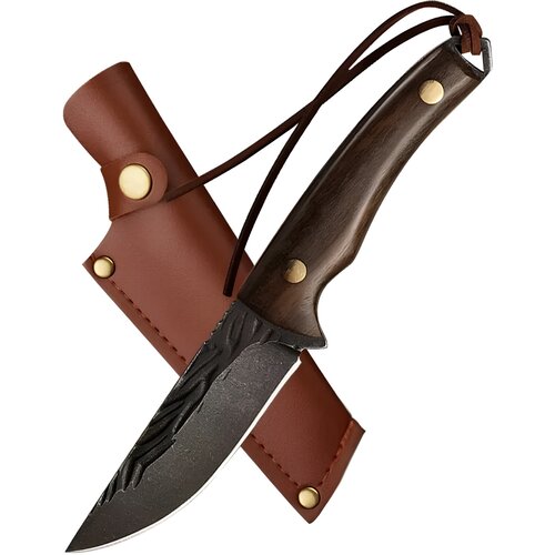 IZMAEL Outdoorovski nož OU - 40851 - Rjava / Črna / tip2 Slike
