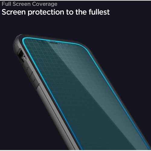 Spigen KALJENO STAKLO GLASS FC ZA IPHONE 12 PRO MAX CRNO Slike