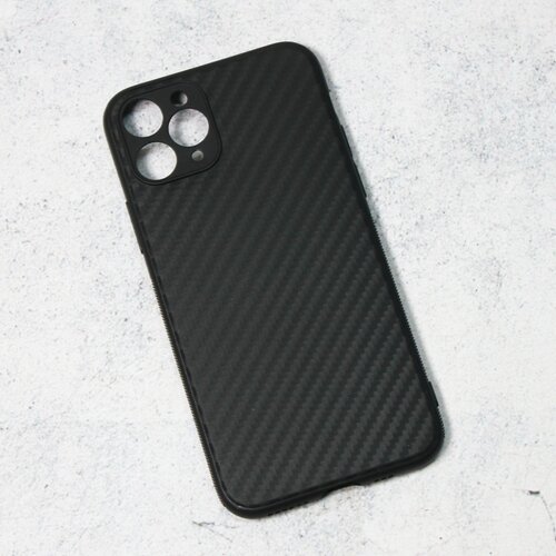 maska za telefon Carbon fiber za iPhone 11 Pro 5.8 crna Slike