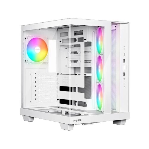 Be Quiet! Ohi&scaron;je Light Base 500 LX (BGW86), midi-ATX, RGB, okno, belo, (5000140436) Cene