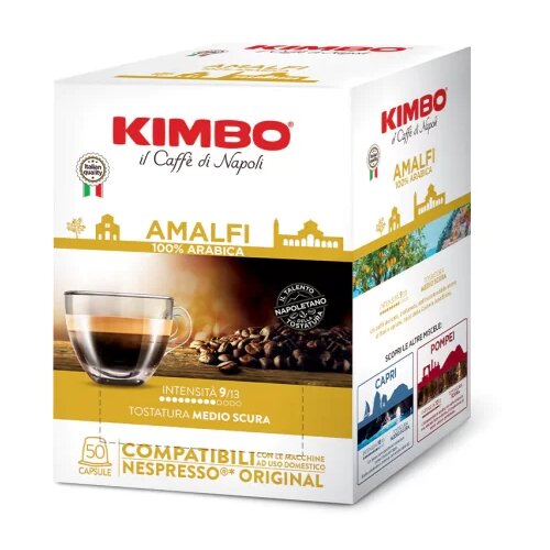 KIMBO amalfi 50/1 nespresso kompatibilne kapsule Slike