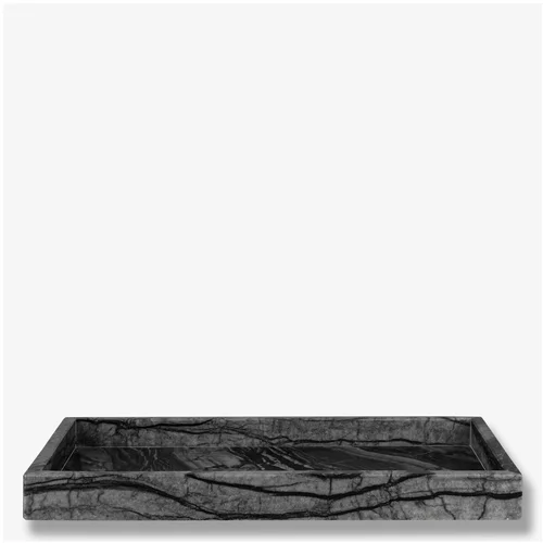Mette Ditmer Denmark Okrasni pladenj iz marmorja 16x31 cm Marble -