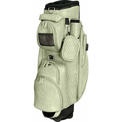 Jucad Style Bright Green/Leather Optic Golf torba Cart Bag