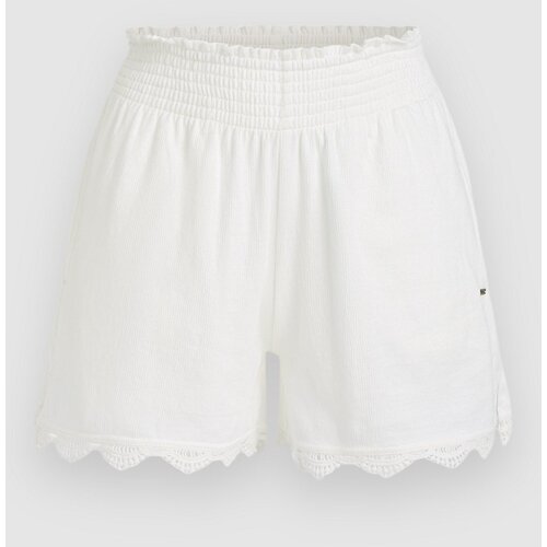 O'neill Essentials Ava Smocked Kratke hlace snow white Cene