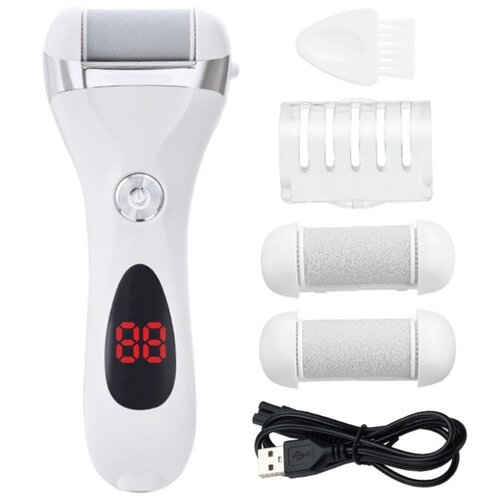 INF USB polnilna električna pilica za pete z 3-stopenjskim vrtanjem in LED zaslonom White, (5000283913) Cene