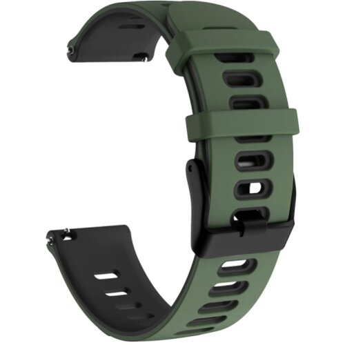  Narukvica double za samsung smart watch 4, 5 22mm maslinasto crna Cene