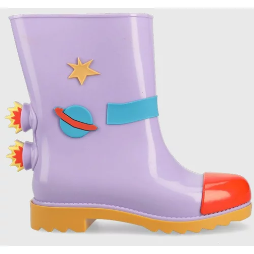 Melissa Dječje gumene čizme Rain Boot + Fabula Inf boja: ljubičasta