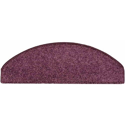  Prostirke za stepenice 30 kom 65x21x4 cm tamnoljubičaste poluokrugle velike Slike