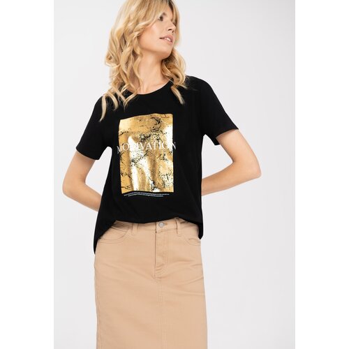 Volcano Woman's T-shirt T-Motiv L02143-S23 Slike