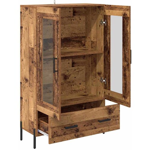  Highboard s ladicama Corona Staro drvo 69,5 x 31 x 115 cm Slike