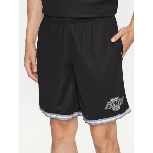 47 Brand Športne kratke hlače Los Angeles Kings Back Court 47 Grafton Shorts Črna Regular Fit