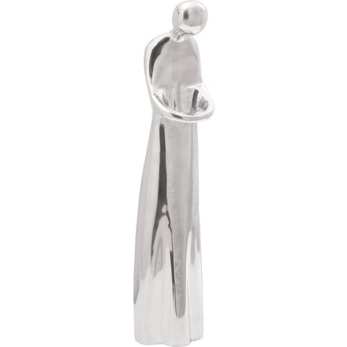 vidaXL Srebrna Skulptura 10x16x49 cm Aluminij, (22048751) Cene