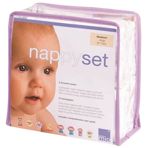 Bambino mio Nappy set pelena - Novorođenče Slike