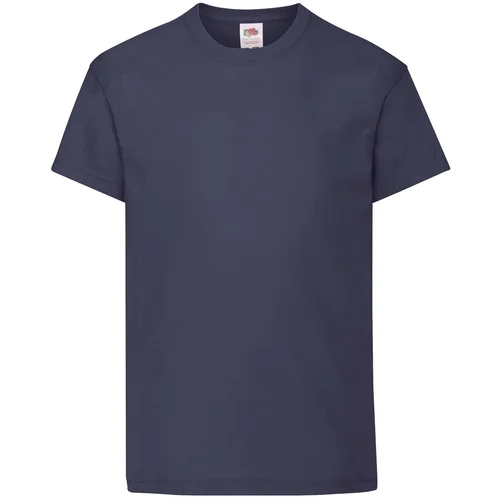 Fruit Of The Loom Navy T-shirt for kids Original