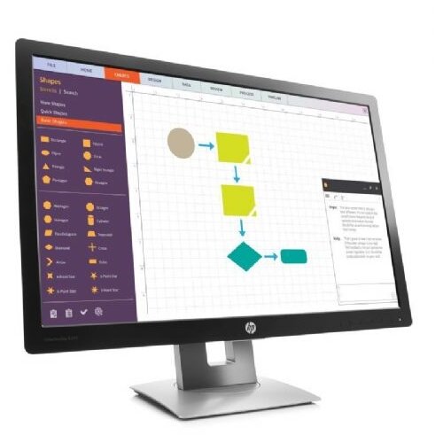 HEWLETT-PACKARD Monitor HP EliteDisplay E242 LCD Cene