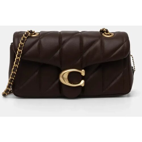 Coach Torbice za na ramo QUILTED TABBY 20 Kostanjeva Cene