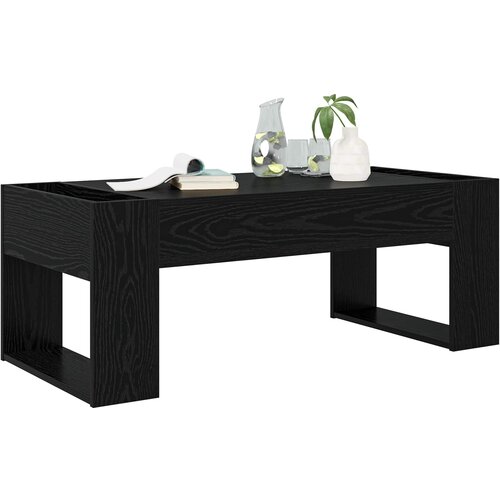  Kava Stol Crni hrast 110 x 50 x 41 cm Konstruirano drvo Slike