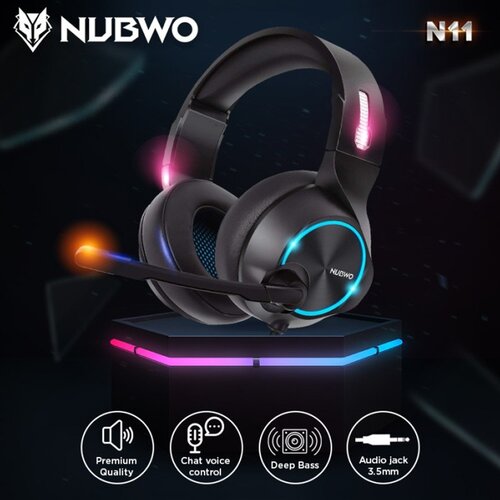 Nubwo slušalice gaming N11D 3.5mm crno plave Slike